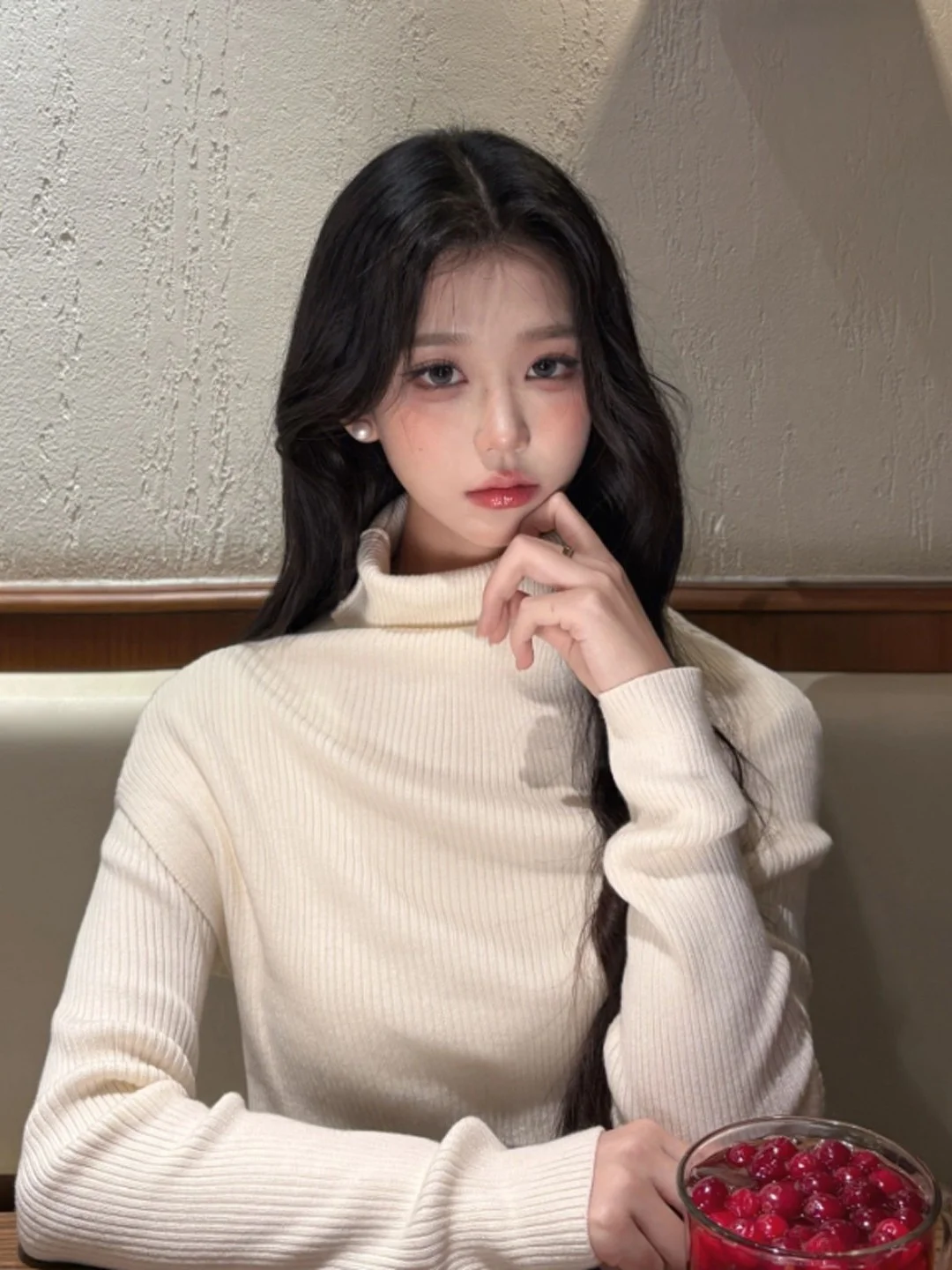 

Корейский вязаный свитер и комплект из двух предметов: нежный весенний стиль для женщин, для прогулок и учебы