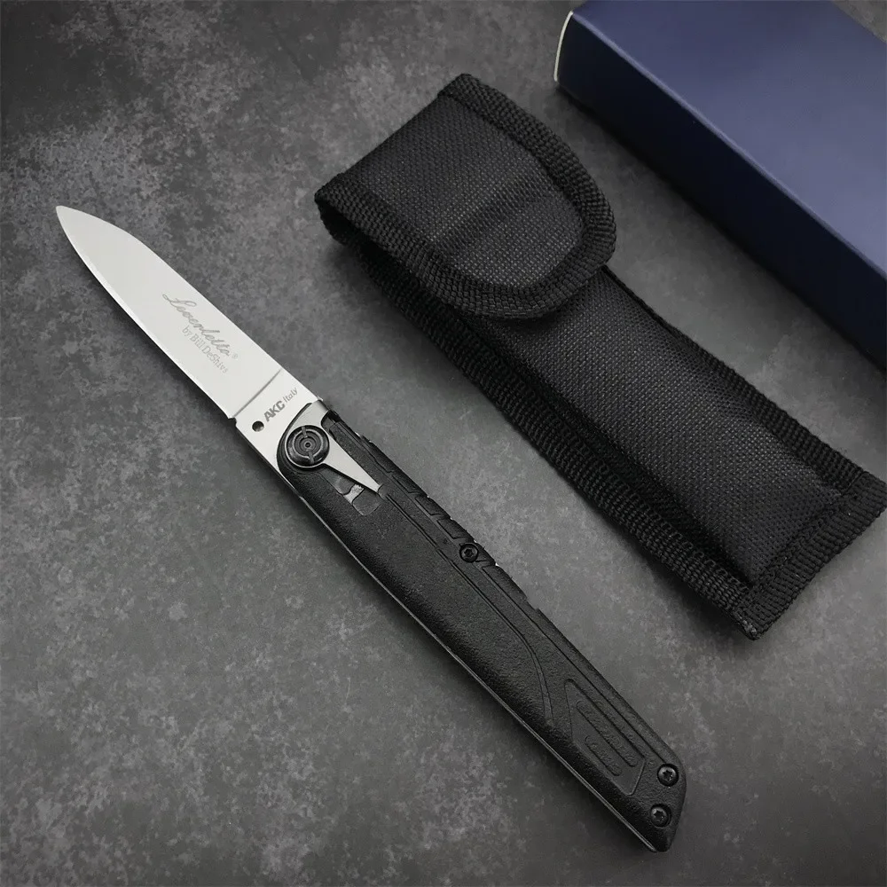 

Survival Colt II Pocket Folding Knife 440C Blade Nylon Wave Fiber Handle Survival Military Tactical Hunting EDC Mulit Knives