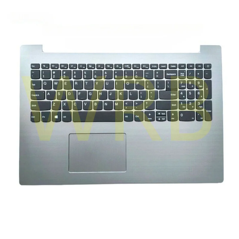 

Новый чехол с упором для рук для Lenovo ideaPad 330-15IKB 320-15ISK 320C-15, клавиатура, тачпад, серебристый