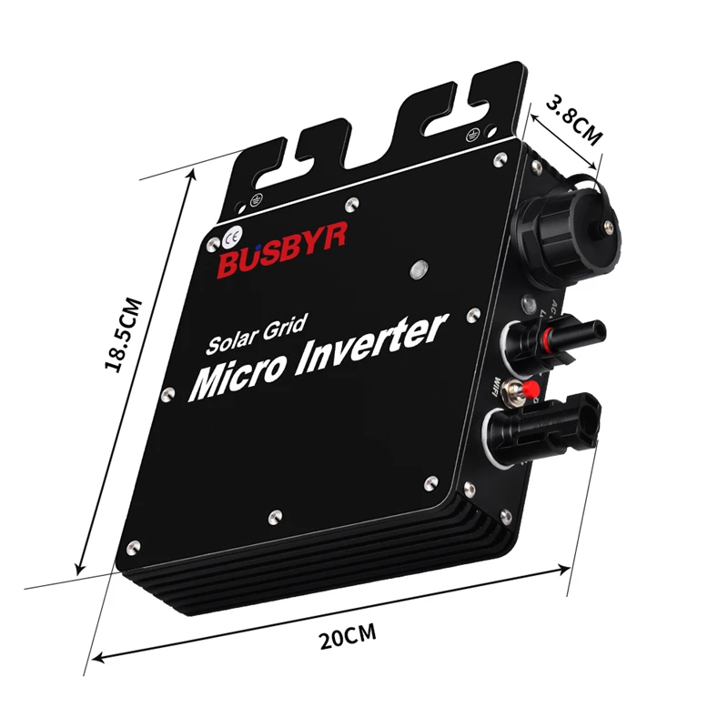 Imagem -03 - Inversor Solar Micro Grid Tie Smart Wi-fi 230vac 2250vdc Entrada para Painel Solar 60 72 Células 250450w Mppt Ip65 Inteligente 400w