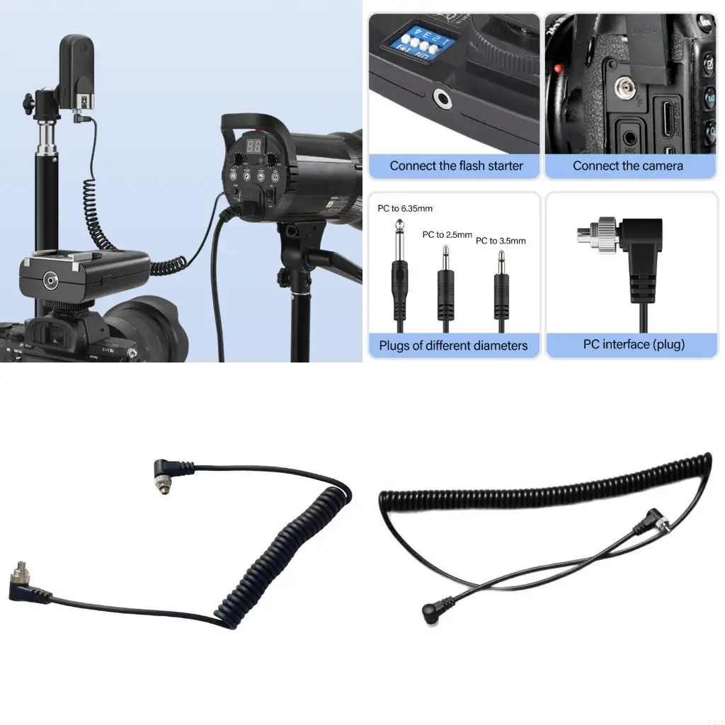 

ПК Ф42Д к ПК вспышка синхронизируя покрытие ПВК шнура весны гибкое и точно спроектированное