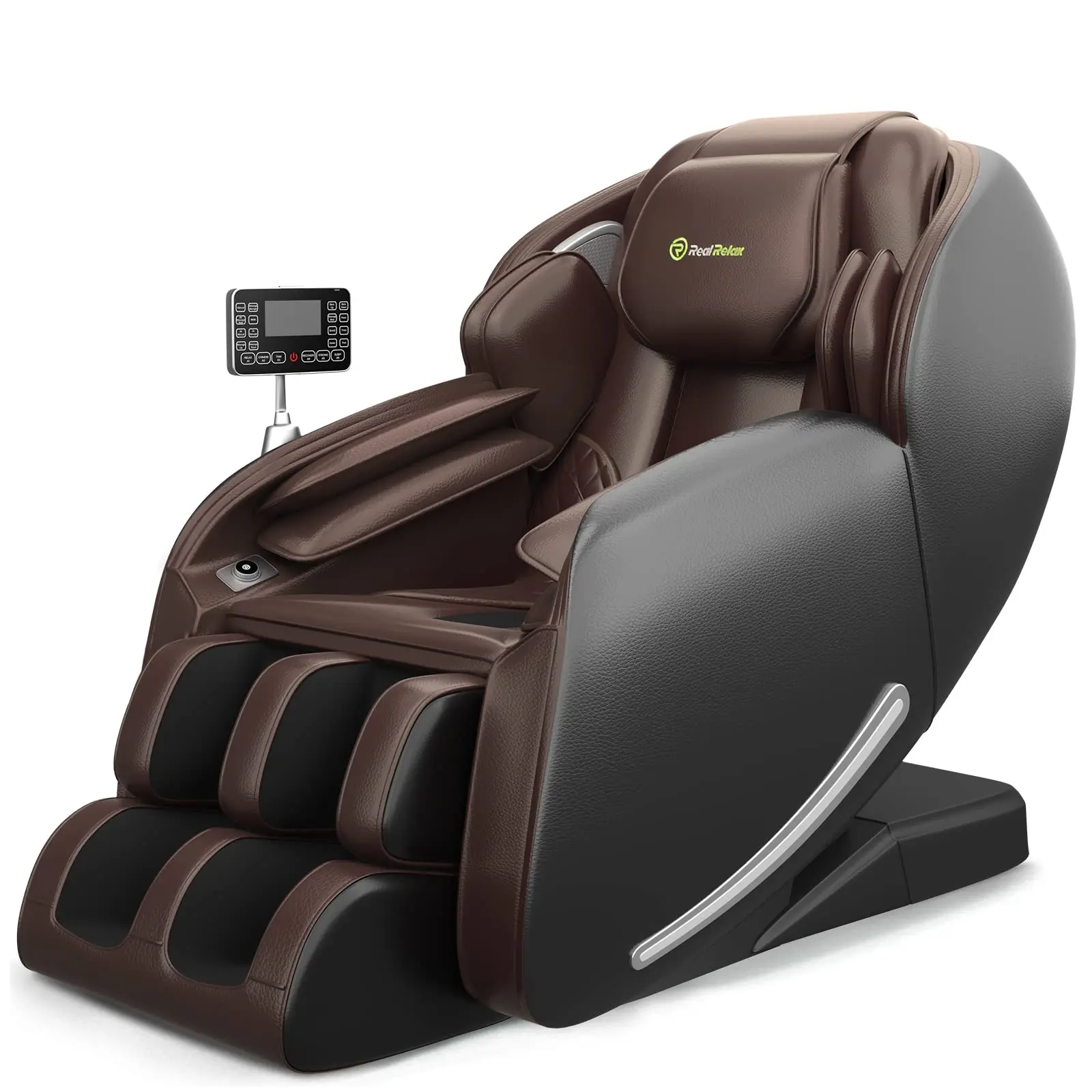 Warehouse in USA Real Relax SL Massage Chair Favor-06 Black Hot Sale  Zero Gravity Luxurious Massage Chair