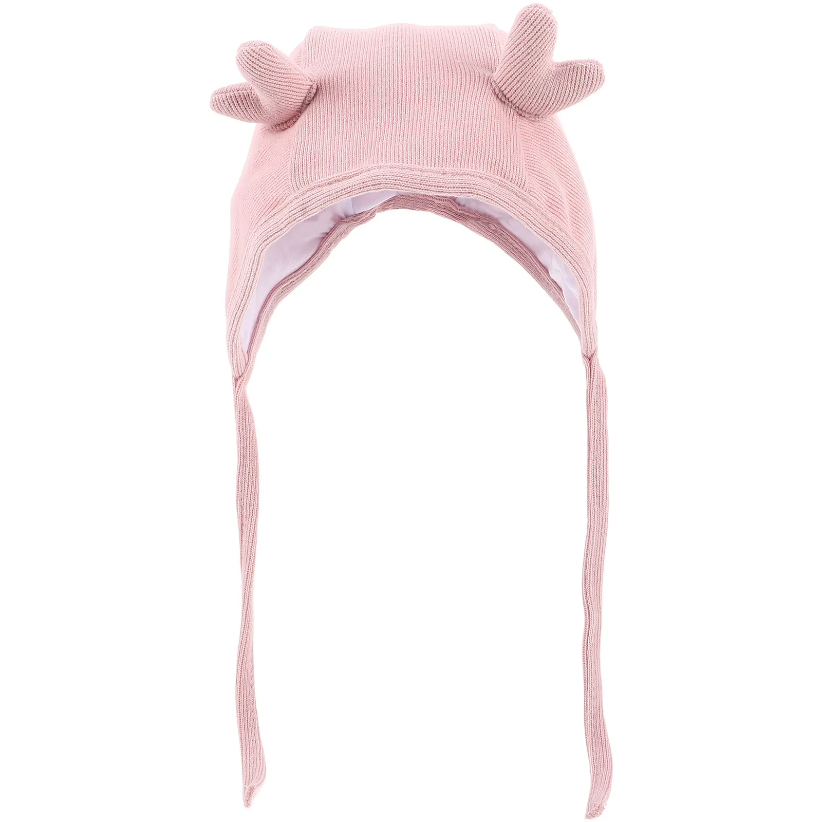 

Baby Knit Beanie Hat Soft Newborn Infant -49Cm Warm Stretchy Headwear Winter Cold Weather for Boys Girls