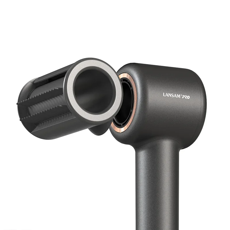 Pengering Rambut Kecepatan Tinggi 2025 Laris Manis 130000 RPM Pengering Rambut Super Salon 5 Nozzle Penata Rambut Dengan Tas Penyimpanan