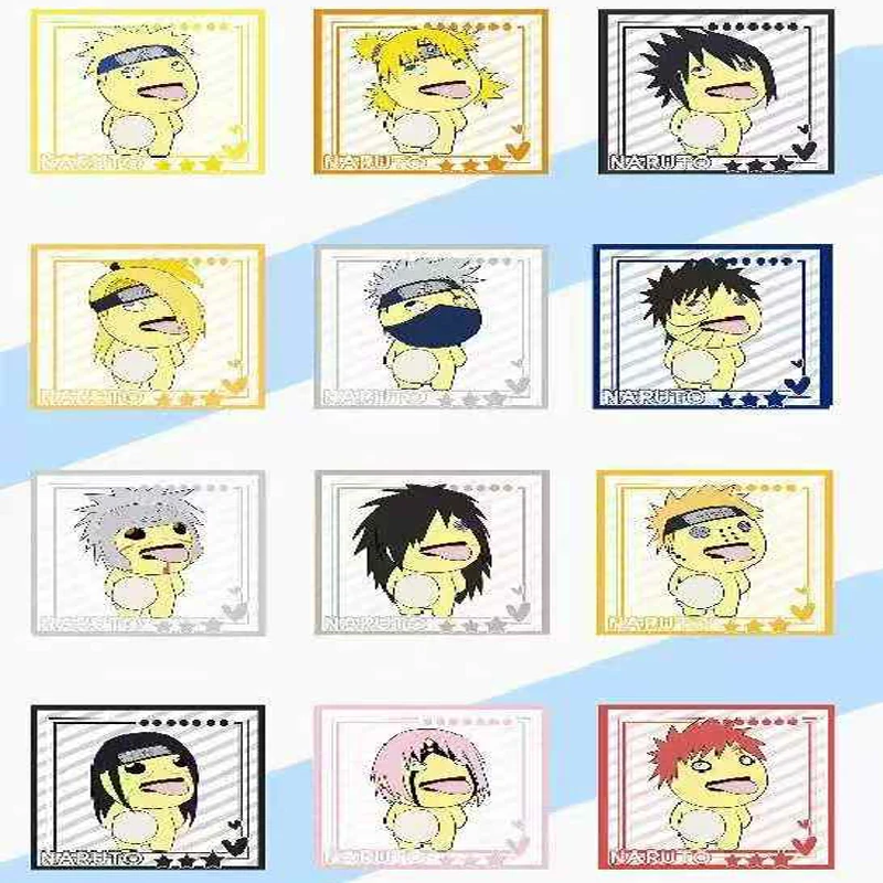 Naruto Set Collection Cards Booster Box Case Yuka Wenchuang Wave 2 10*15cm Limited Playing Cards Games Toys Child Gifts