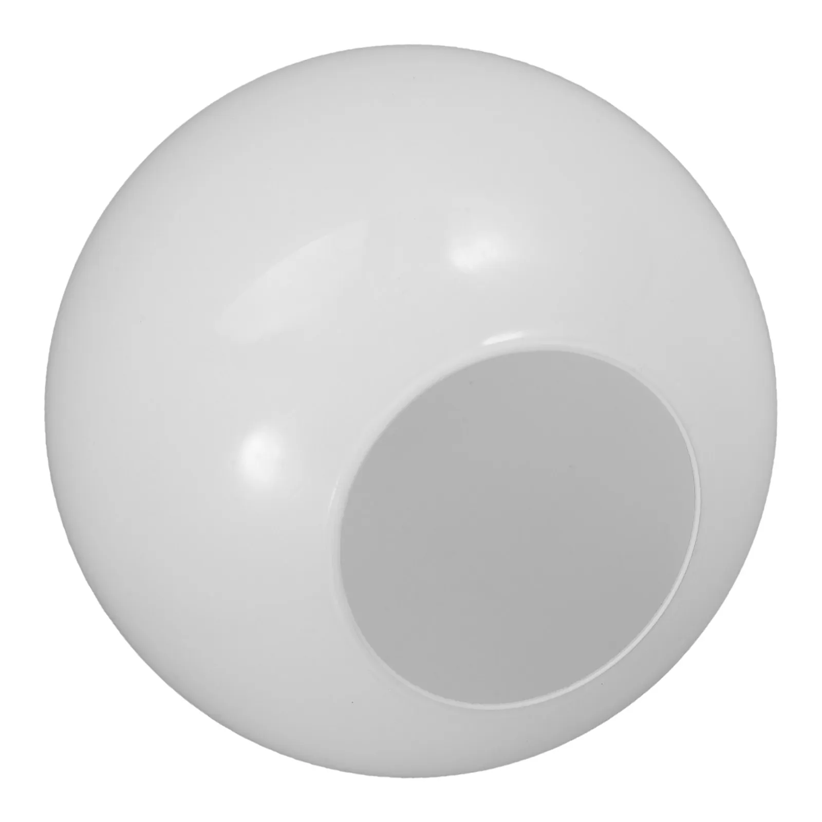 

Круглый молочно-белый стеклянный плафон с плоским основанием, сменный стеклянный шар для уличного светильника, подвесного светильника, настенного бра