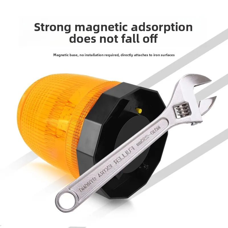 

Автомобильный перезаряжаемый сигнальный фонарь на магните, портативный светодиодный аварийный фонарь на крышу, мобильный проблесковый маячок-барьер