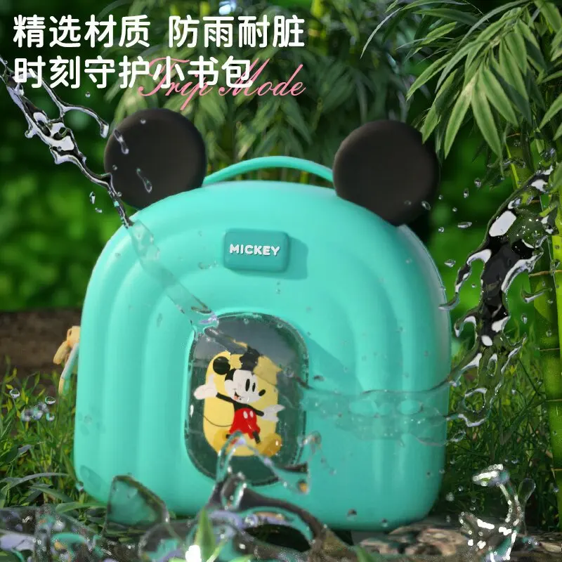 Disney Mickey Minnie Kindergarten Bag For Boys Girls Primary Student Shoulder Orthopedic Backpack Kids Birthday Gifts Mochilas