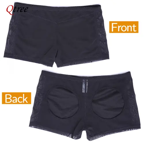 Qtree Butt Lifter Slimming Panties Women Body Shaper Booty Buttock Enhancer Shorts Panty Tummy Control Waist Trainer Shapewear - Image 4