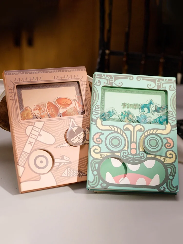 adorable-bronze-ceramic-pet-toy-notebook-museum-creative-gift-national-museum-of-china-wj130073-cultural-creative-stationery