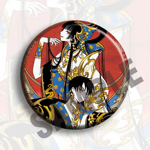 バッジブロシェアイアンアイコン、xxxHolic、Spain、58mm