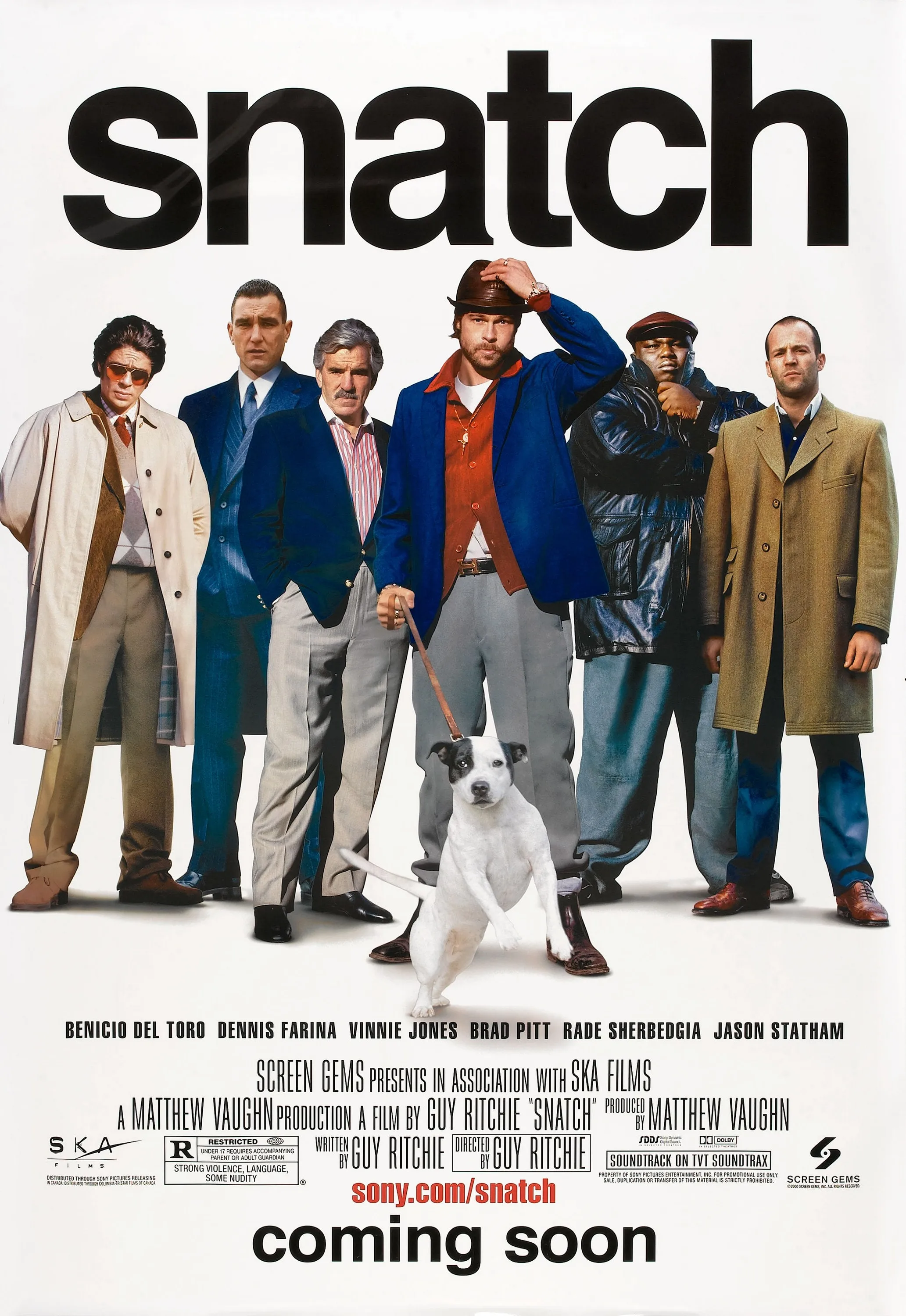 Movie Snatch (2000) Art SILK POSTER Wall Art Home Decorative painting