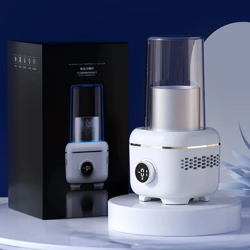Mini Quick Beverage Chiller Desktop Drink Rapid Cooling Machine Household Cup Drink Fast Cooling Equipment