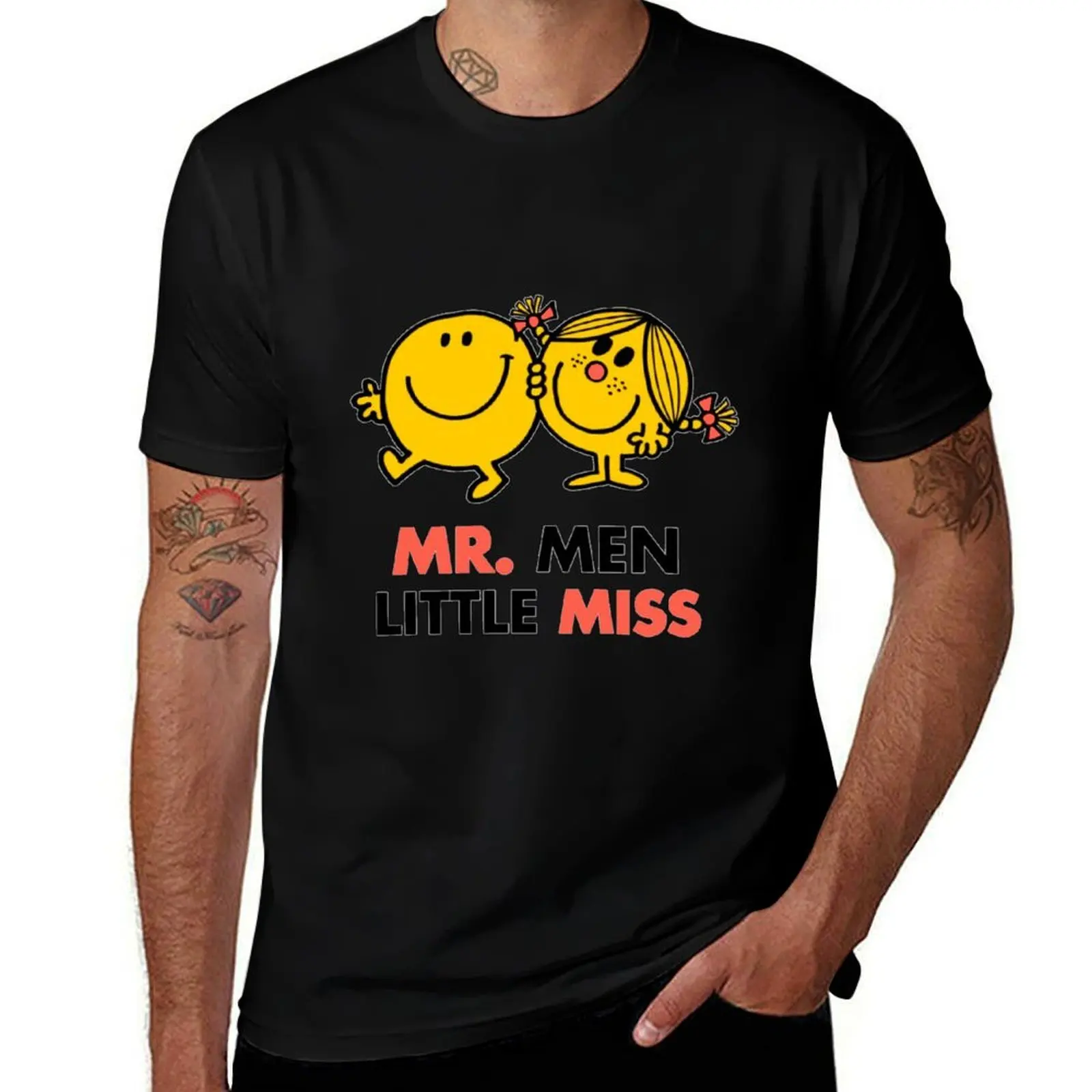 

MEN man for LITTLE shirt t man shirt MISS. designer t T-Shirt custom cotton shirts t pack print MR.