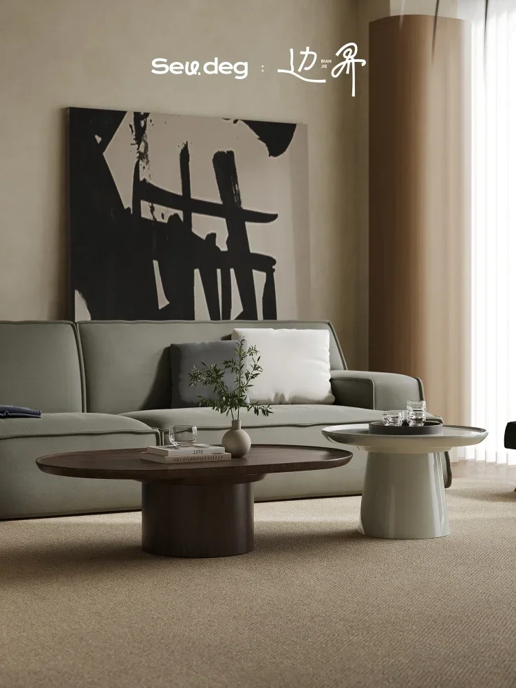 Living Room Home Designer Creative Oval Coffee Table Internet Celebrity