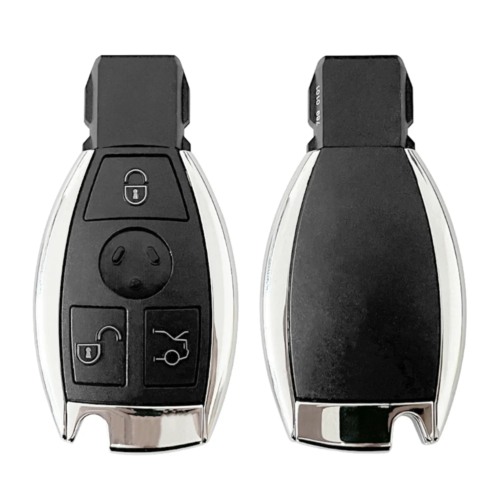 5 Pcs/lot Auto Smart Remote Key Shell 3/4 Buttons Replace Car Shell For Benz A C E S Class GLK GLA W204 W212 W205