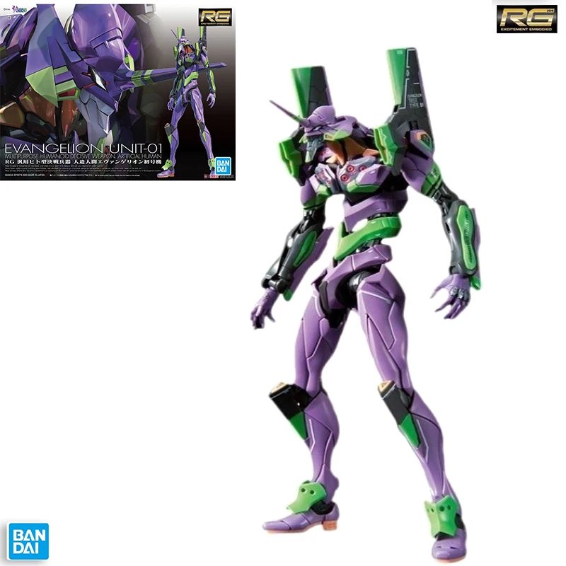 متوفر RG EVANGELION UNIT-00 -01 -02 -03 -04 -06 بانداي أنيمي نموذج اللعب عمل الشكل الهدايا تحصيل الحلي