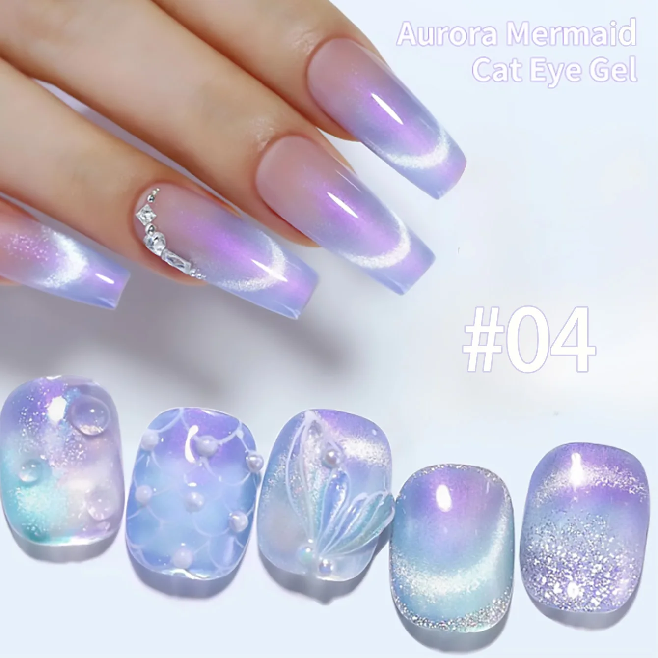 ZH 12ML 2026 New Model Aurora Purple Cat Eye Gel Bright Magnetic Gel Polish Soak Off UV LED Gel Varnish Nail Art Nails