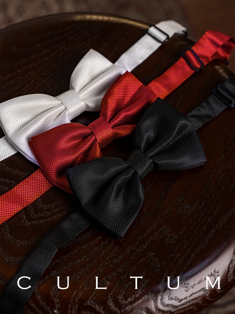 men's-formal-wedding-tie-pocket-square-cufflinks-gift-box-set-color-high-end-bow-tie-best-man-collar-wedding-banquet-style