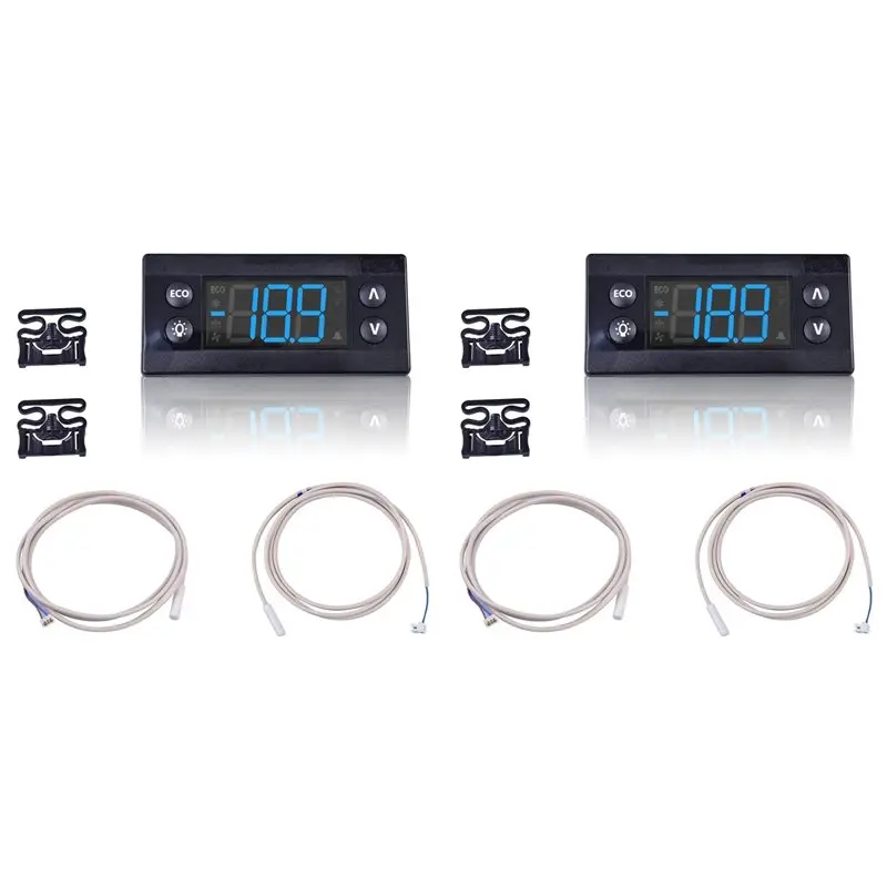

ABMR-2X Erc112c Temperature Controller Kit, Electronic Refrigeration Controller With Sensor Compatible With 080G3491