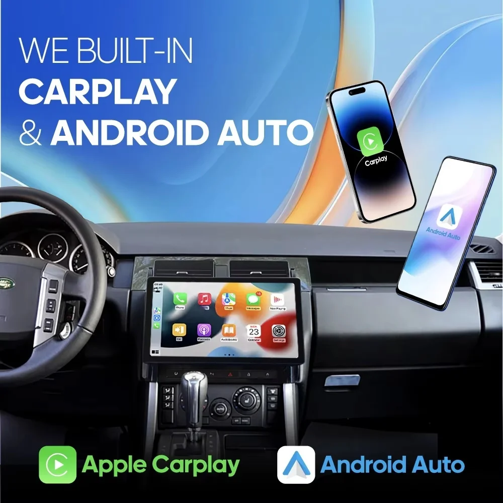 

AFJY 13,3-дюймовый Android 14 GPS-навигатор для Range Rover Sport 2005-2009 Автомобильный радиоприемник Мультимедийный плеер CarPlay Рекордер Головное устройство