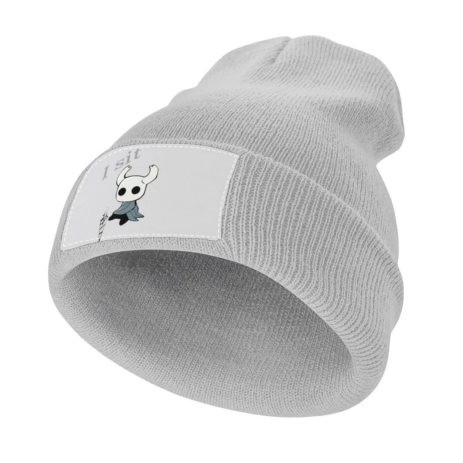 Hollow Knight: I sit Knitted Hat Hat Man For The Sun Sun Cap Hat For Women Men's