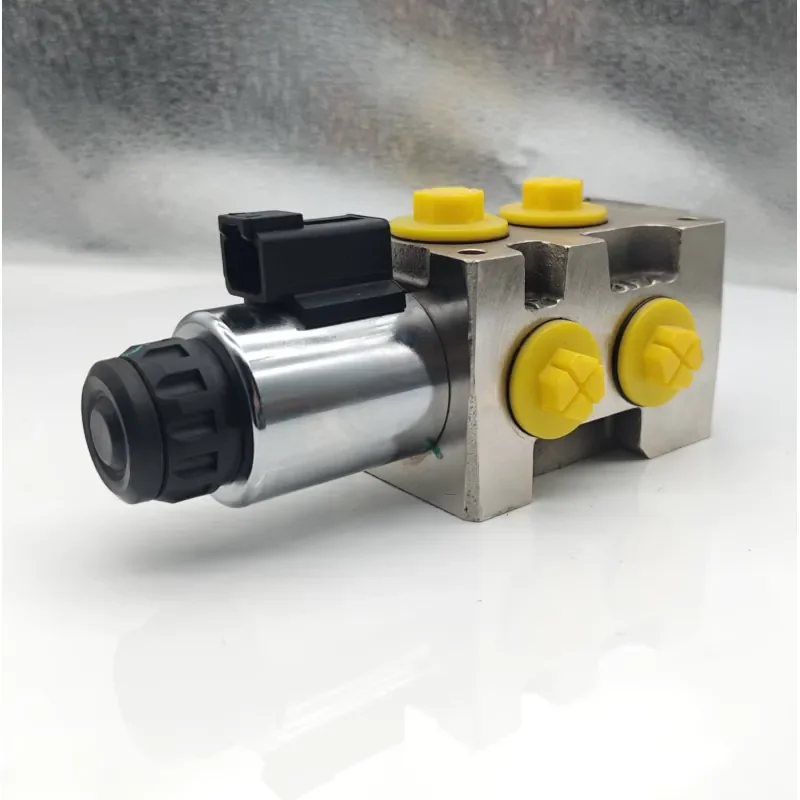Hydraulic Solenoid Diverter Valve 6/2Way MOP06-12 for Industrial Machinery ISO-1170-1 Certified Customized Marking Yikaide