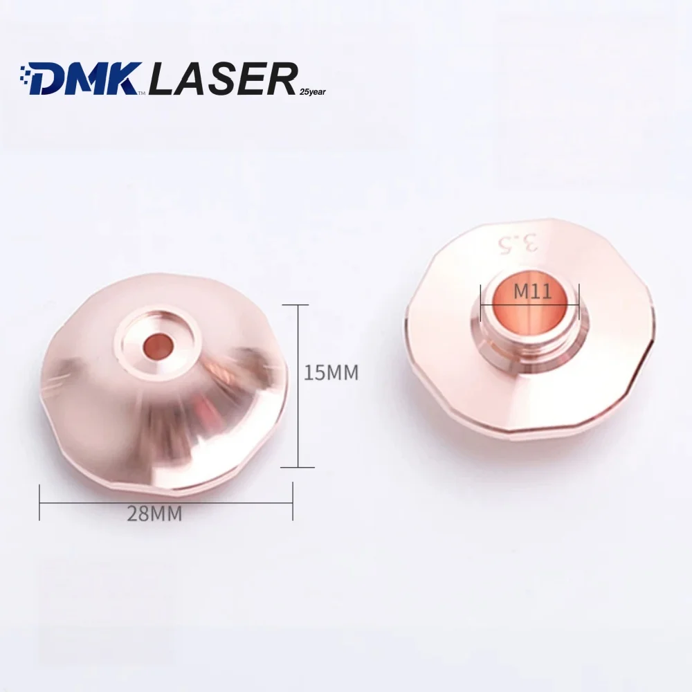 DMK HANS Laser Cutting Nozzle S3.5LS – Single Layer Supersonic Booster Nozzle, High-Speed Copper Tip for Laser Cutter machine