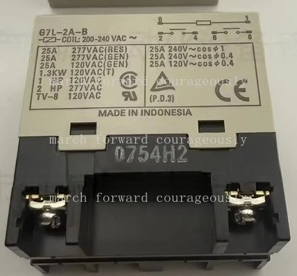 G7L-2A-B AC200/240 for Omron  relay screw terminal type 2-pole