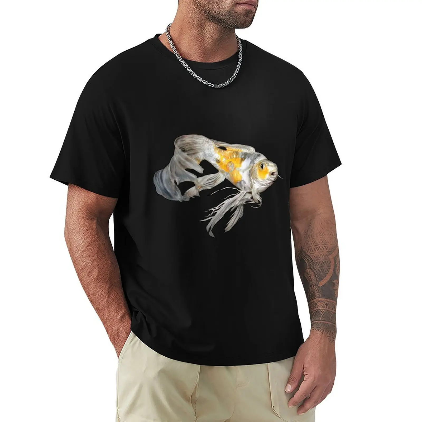 

Butterfly Koi T-Shirt anime sublime basketball graphic tees summer tops mens graphic t-shirts hip hop