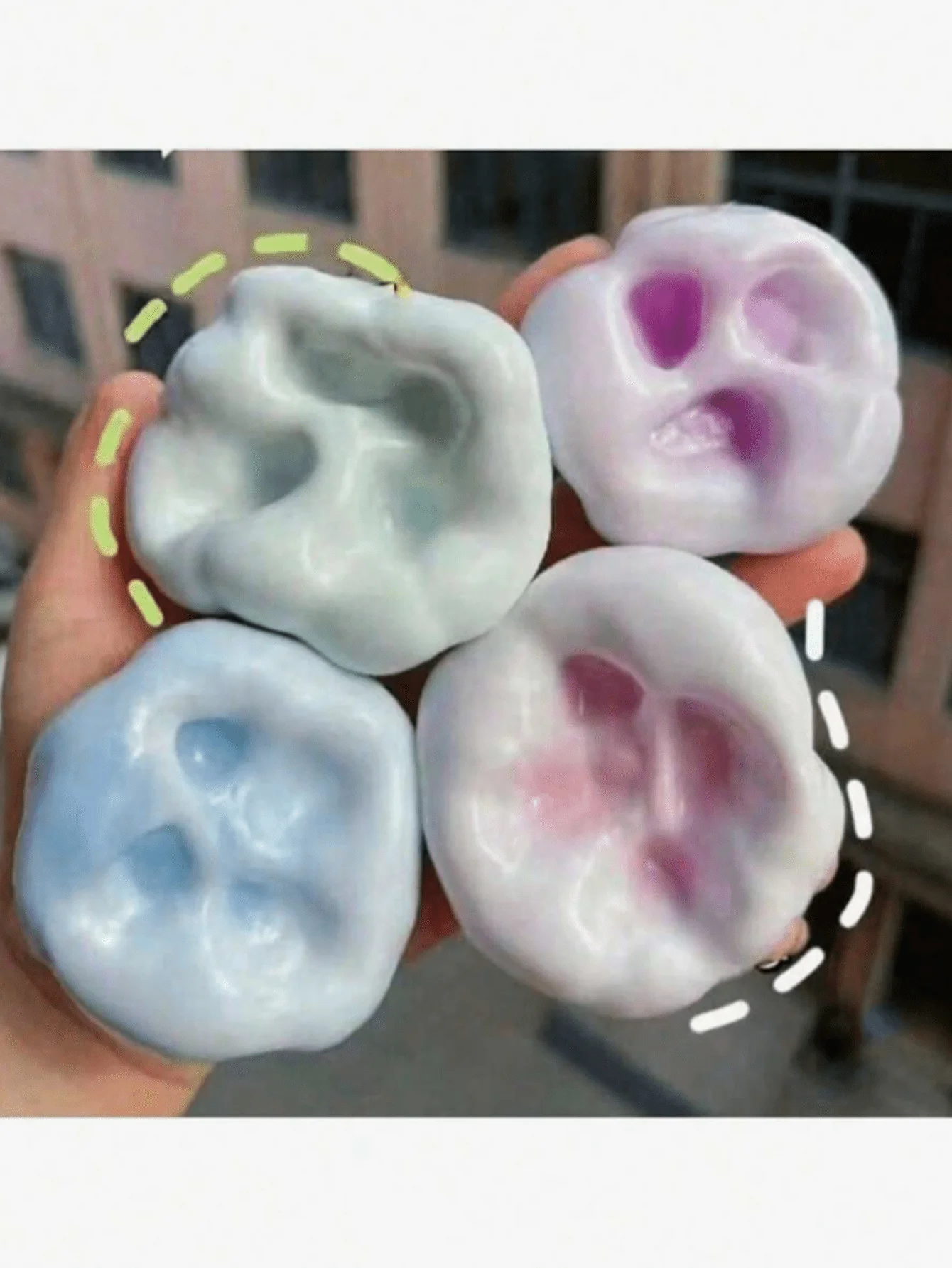 1 Stück Eiscreme-Quetsch-Stressball, Plastilin-Stressabbau-Ball, Neues Stressabbau-Spielzeug, Sensorisches Quetschspielzeug, Langsam Rückfedernder Stressabbau-Ball, Perfektes Geschenk, Geburtstagsgeschenk, Weihnachtsgeschenk, Feiertagsgeschenk – Detail 5