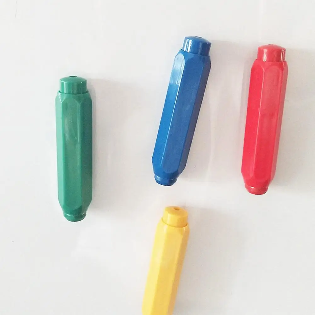 Útil pizarra magnética ajustable a prueba de golpes para profesores, rotuladores de tiza, Clips de tiza de plástico, suministros escolares