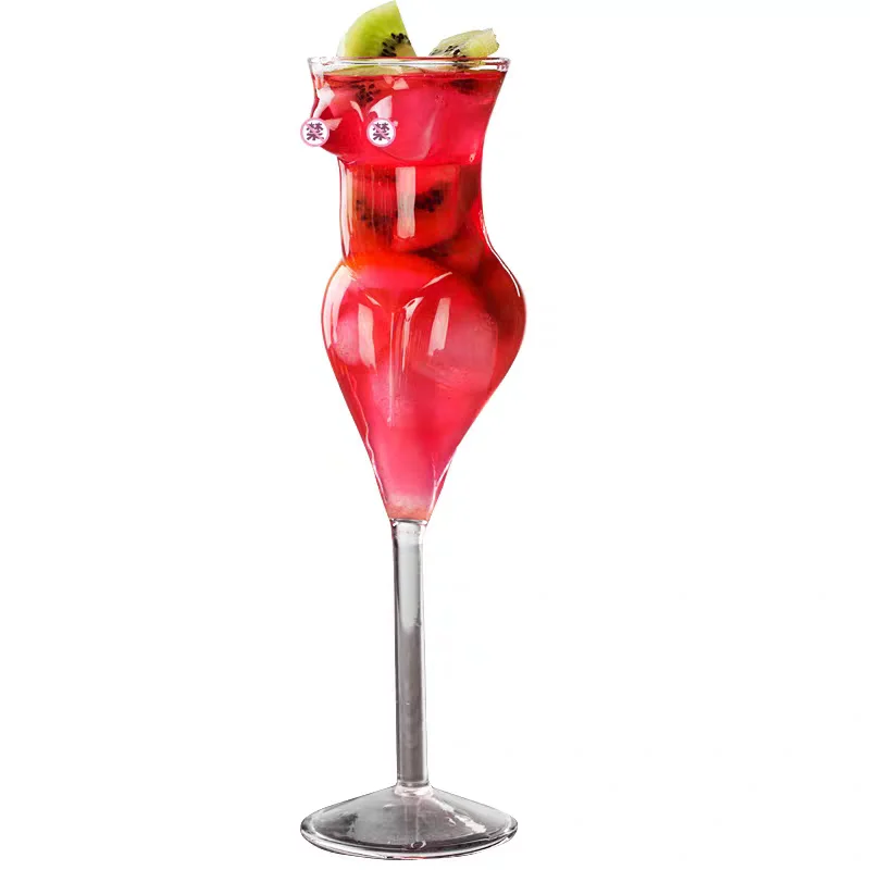 

Creative Cocktail Glass Sexy Lady Body Shape Whiskey Goblet Wine Shot Funny Beer Cup for Party Home Bar KTV Nightclub Barware