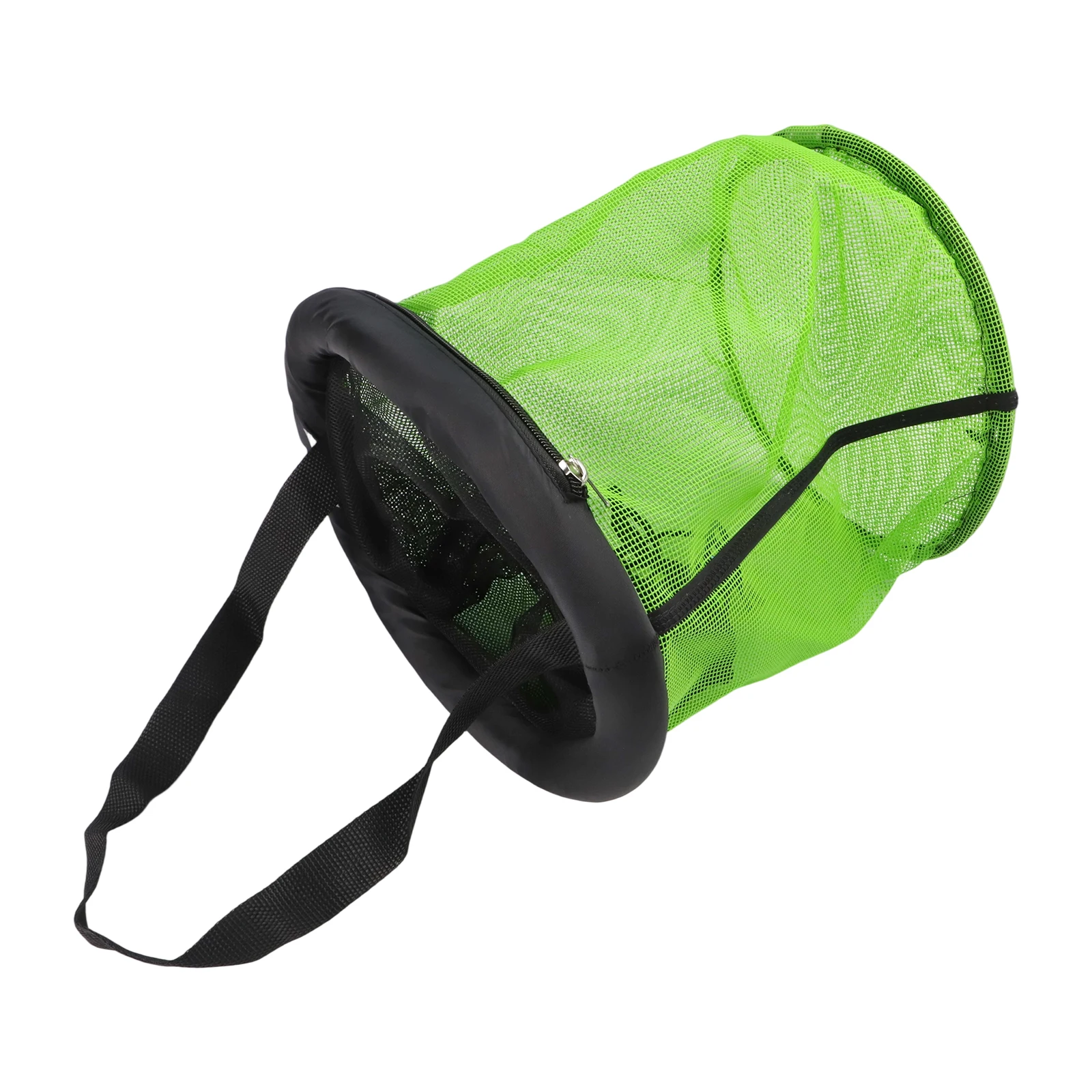 

Fishing Trips Floating Fish Basket Floating Foam Strip Fish Basket Underwater Net Non-Slip Coated Mesh Alloy Hanging Buckle