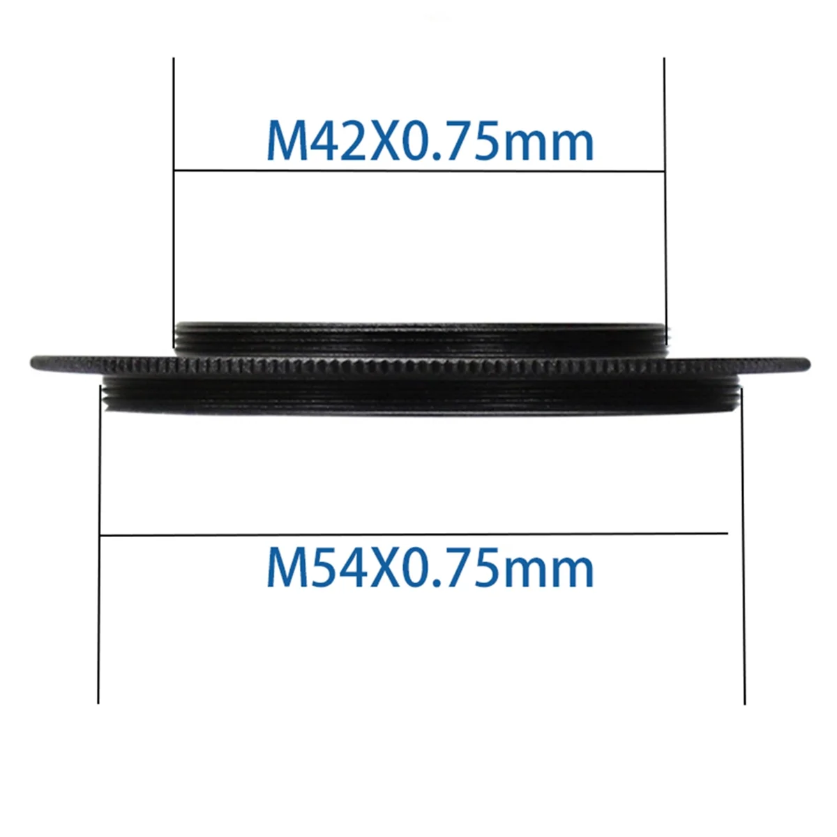 رائجة البيع M42 إلى M54 M42x0.75 ذكر الموضوع إلى M54x0.75 ذكر الموضوع شفة سمك 1.5 مللي متر محول حلقة تلسكوب التصوير أجزاء
