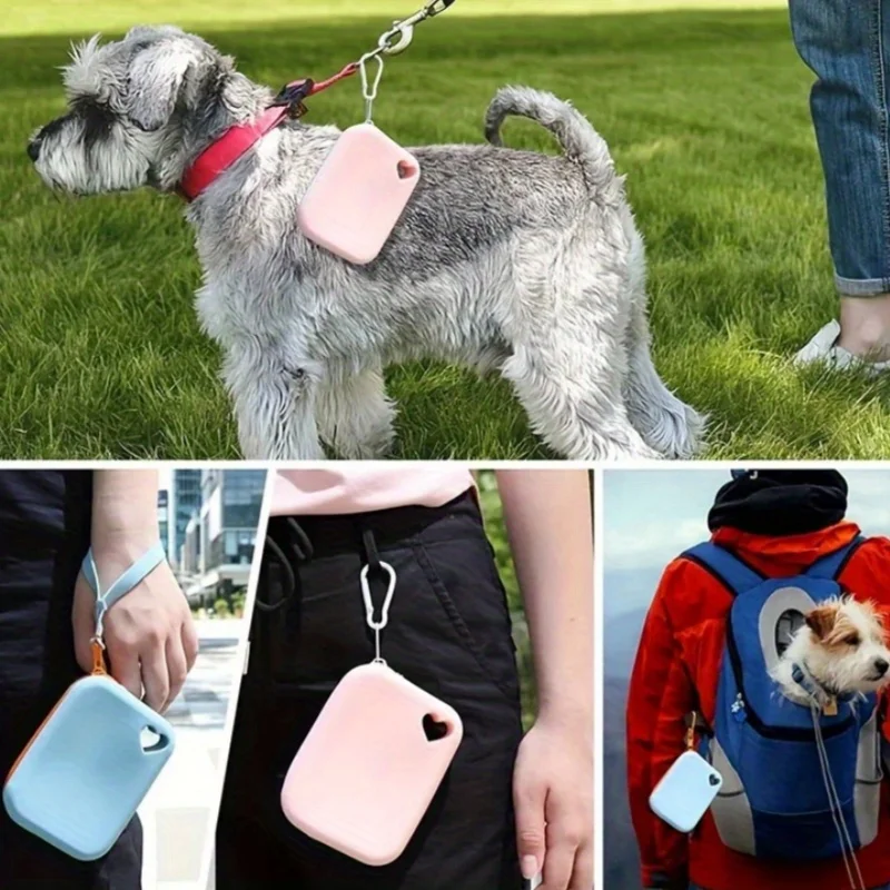 1pc New Silicone Wallet Key Card Storage Bag Waterproof and Dustproof Storage Bag Pet Snack Bag