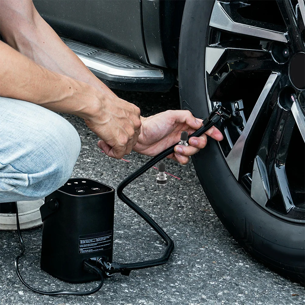 

Tire Valve Stem Copper Replacement 35mm Snap-in High Pressure Valve Stem for Tubeless Tires Cars Motorcycles Trucks