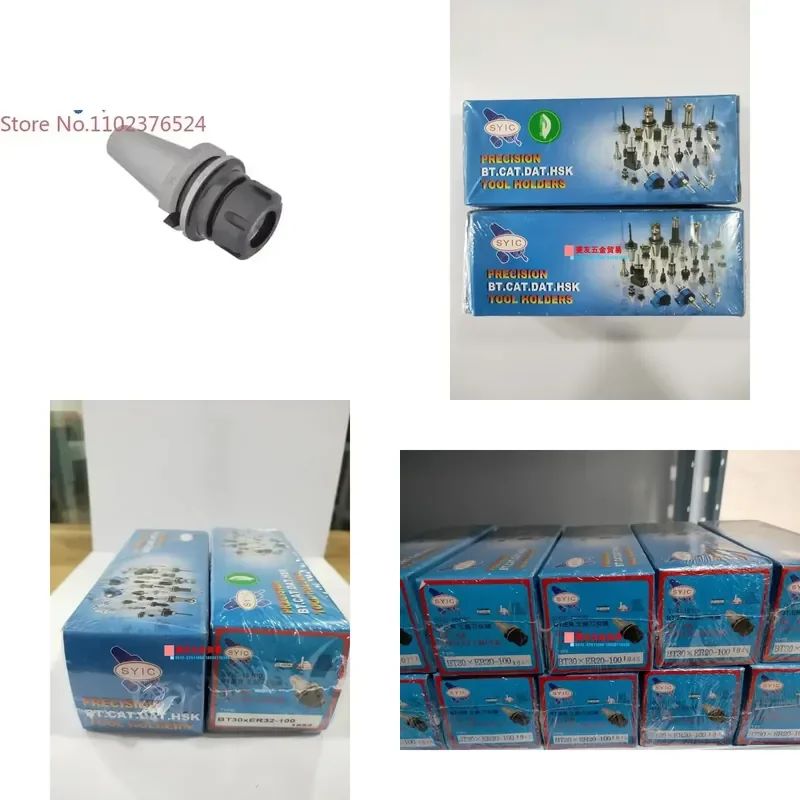 BT40 BT30 ER32 Spring Chuck End Mill Holder CNC Tool Shank Collet Chuck for Milling Machine Accessories 20mm