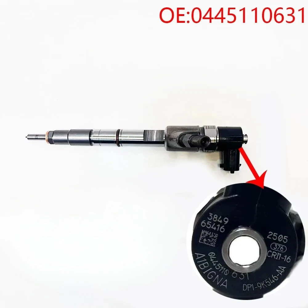 

For 0445110631 High pressure common rail injector assembly is suitable for Jiangling JX4934 cylinder Isuzu engine 0 445 110 631