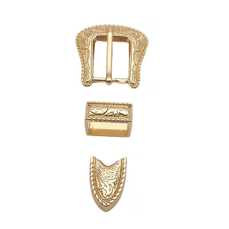 5asd Hipsters Simple Metal Belt Buckle Western Buckle for Ethnic Trendy Jeans DIY Accessories Replacement