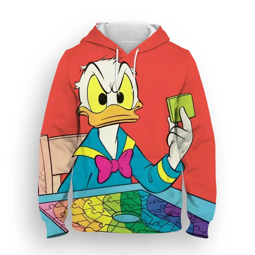 Donald Duck Interstellar Baby Hoodies Cartoon Anime 3D Print Men Women Fashion Sweatshirts Hoodie Pullovers Clothes