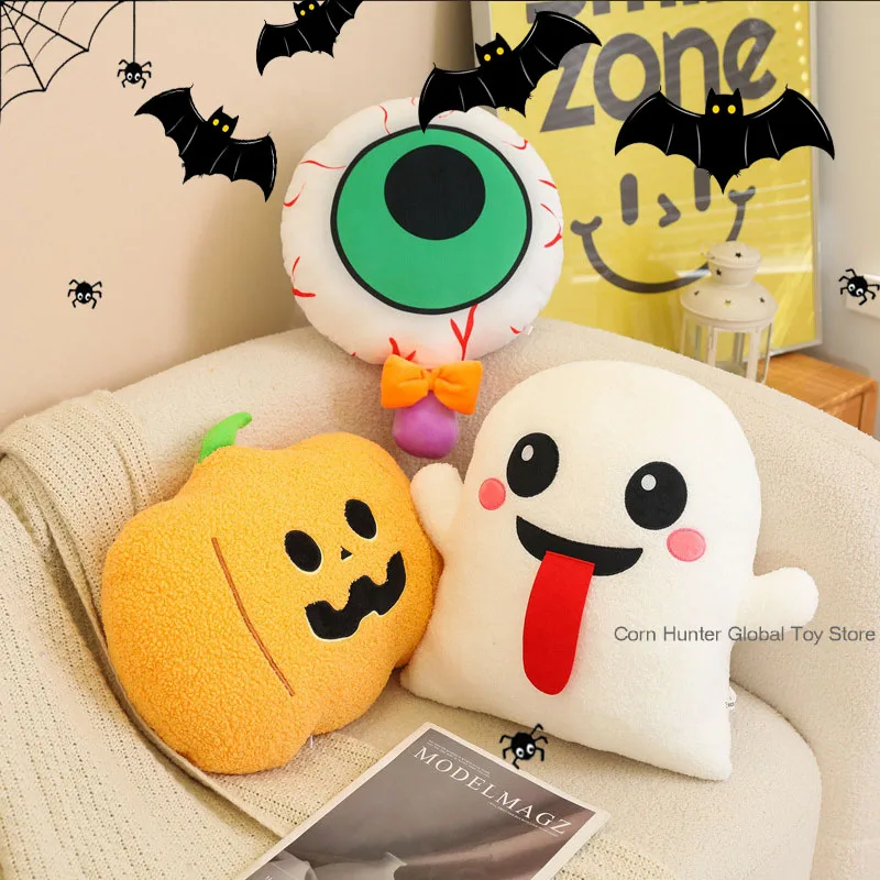 Kawaii Halloween Ghost imp plush toys.Soft high elastic comfortable and easy to deform.Holiday gift.Halloween toys decorations