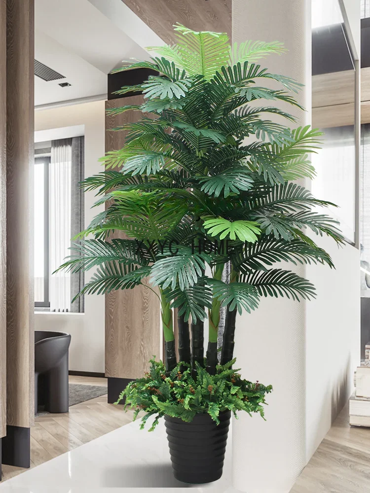 

Artificial Plant Fake Bonsai Decoration Large Green Plant Interior Decoration Living Room Ground Flower Bonsai
