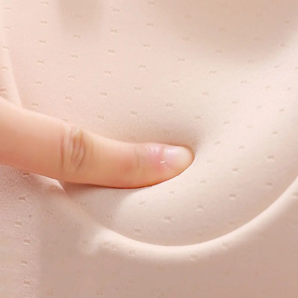 

Front Button Wireless Deep V Bra Close-fitting Shockproof Seamless Bra for Women Letter Anti-sagging Push Up Underwear Yoga