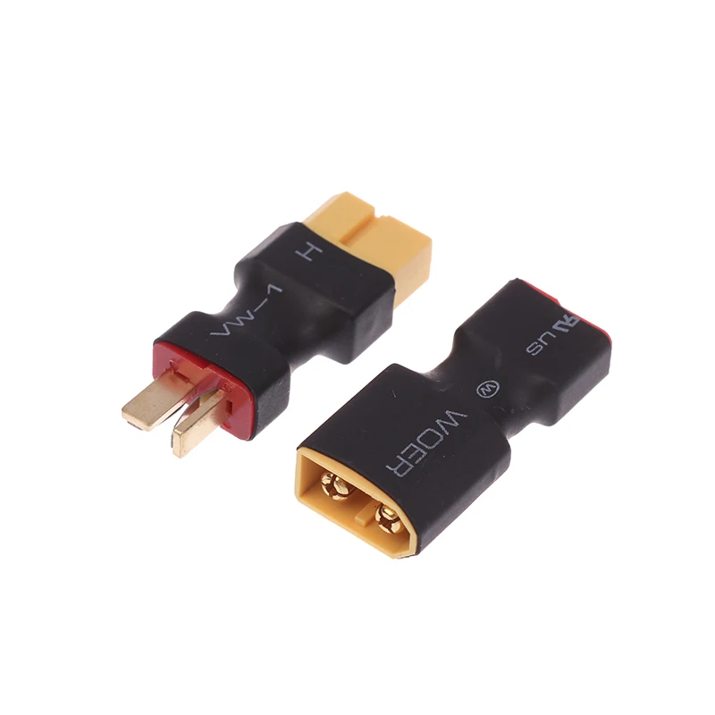XT60 To T Plug Adapter T Plug To XT60 Aircraft Model Battery Lithium Battery RC Battery Conversion Head