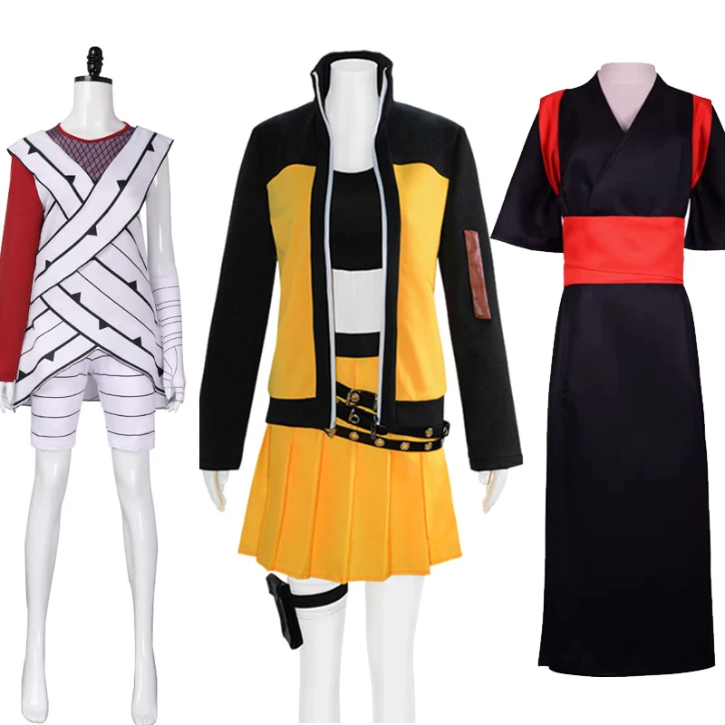 

Узумаки Юши Куренай Нара Темари Аниме Косплей Костюм Хэллоуин Карнавальный женский костюм униформа сексуальный костюм Хэллоуин Платье сгусток