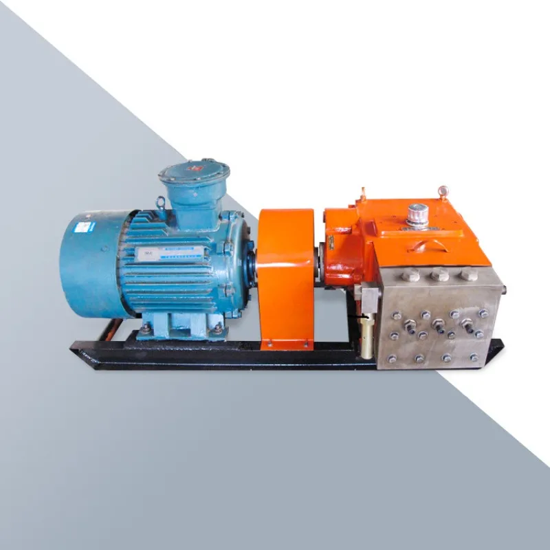Emulsion pump BRW500/31.5 two pumps one box mine high pressure cleaning pump
