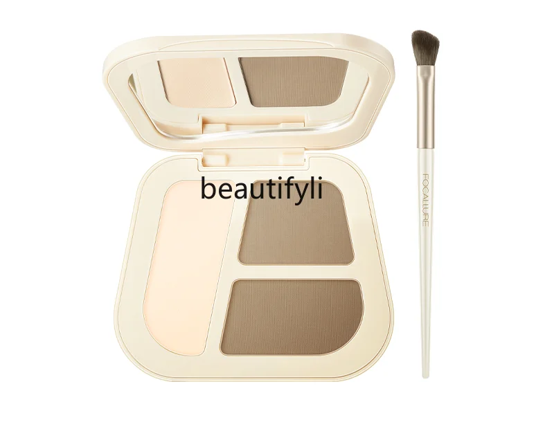 Three-Color Repair Highlight Makeup Palette Facial Stereo Nose Shadow Brightening Shadow