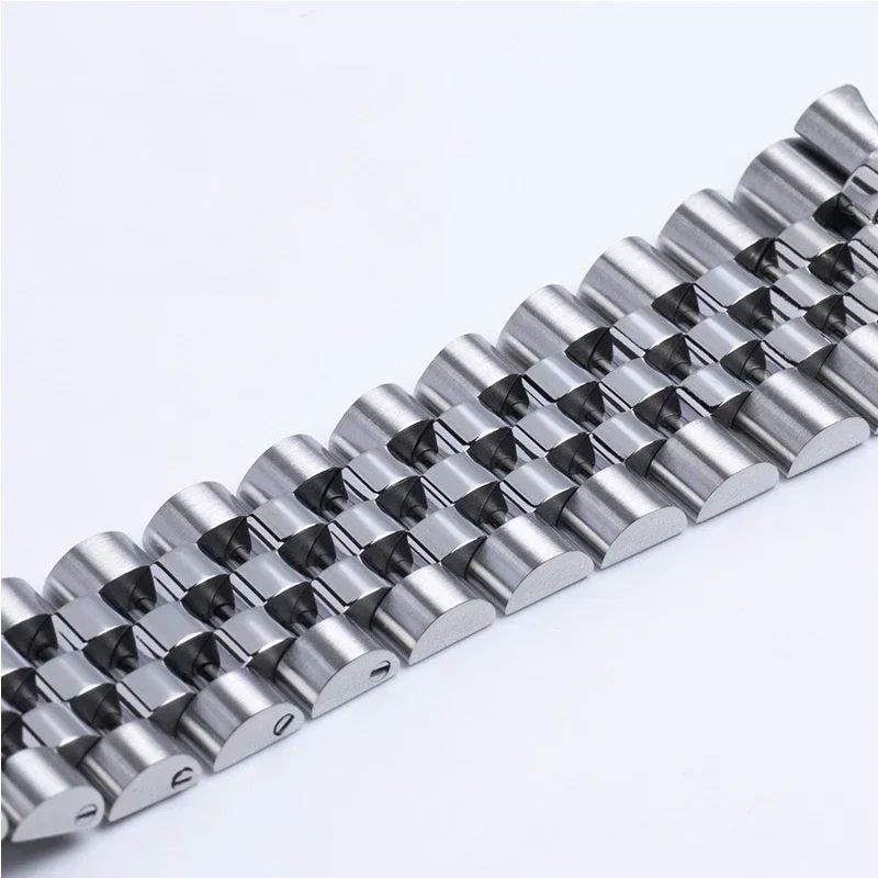 20mm 21mm Jubilee 904 Watchband For Rolex Sub GMT Yacht Daytona Men's Strap Luxury watch chain Mod Parts Replacement Accessories