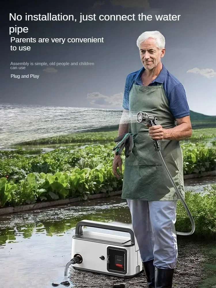 220V Automatic Watering Machine for Irrigation, Charging Pump for Farming/Cultivation, Drip Irrigation System